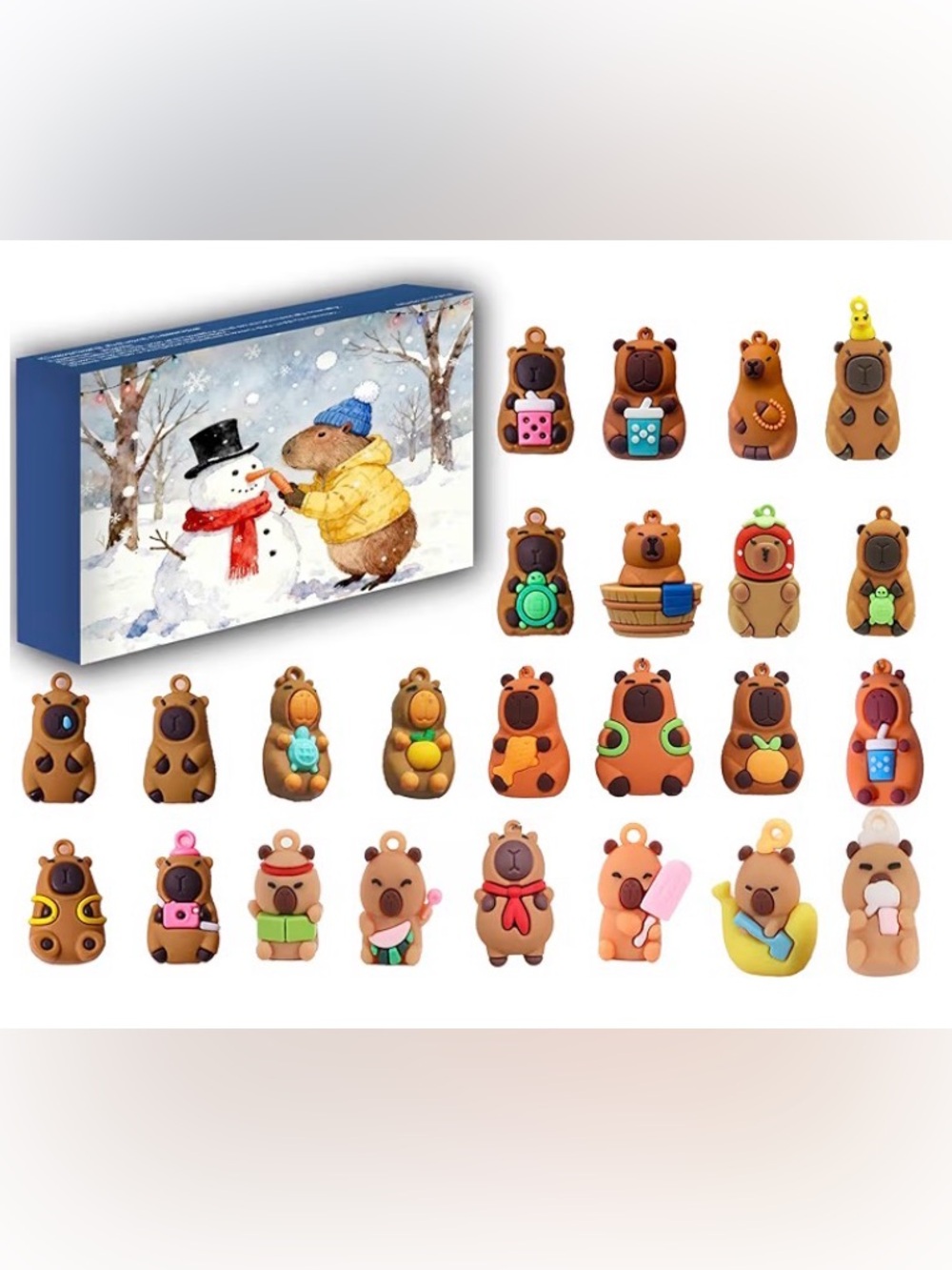Capybara Advent Calendar 24 pcs